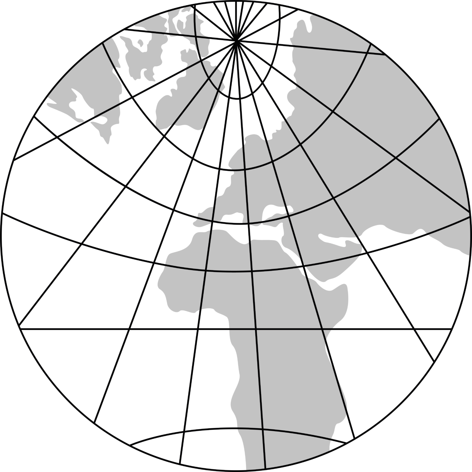 Gnomonische Projektion_1